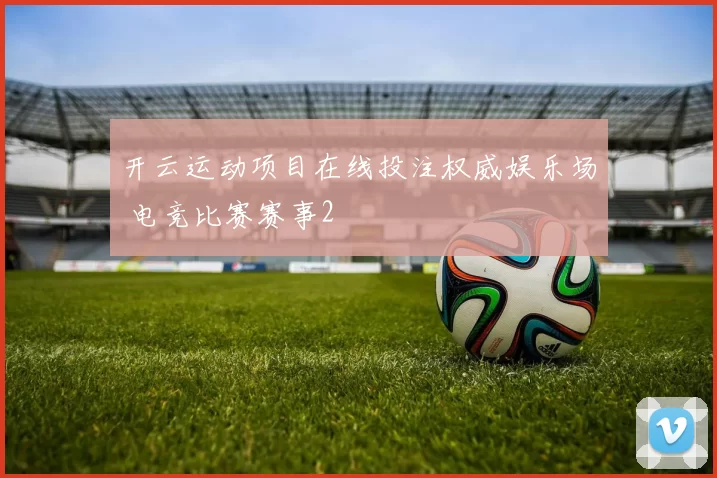 开云运动项目在线投注权威娱乐场 电竞比赛赛事2